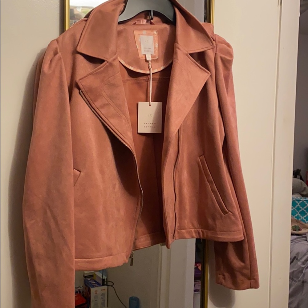Lauren Conrad mauve jacket